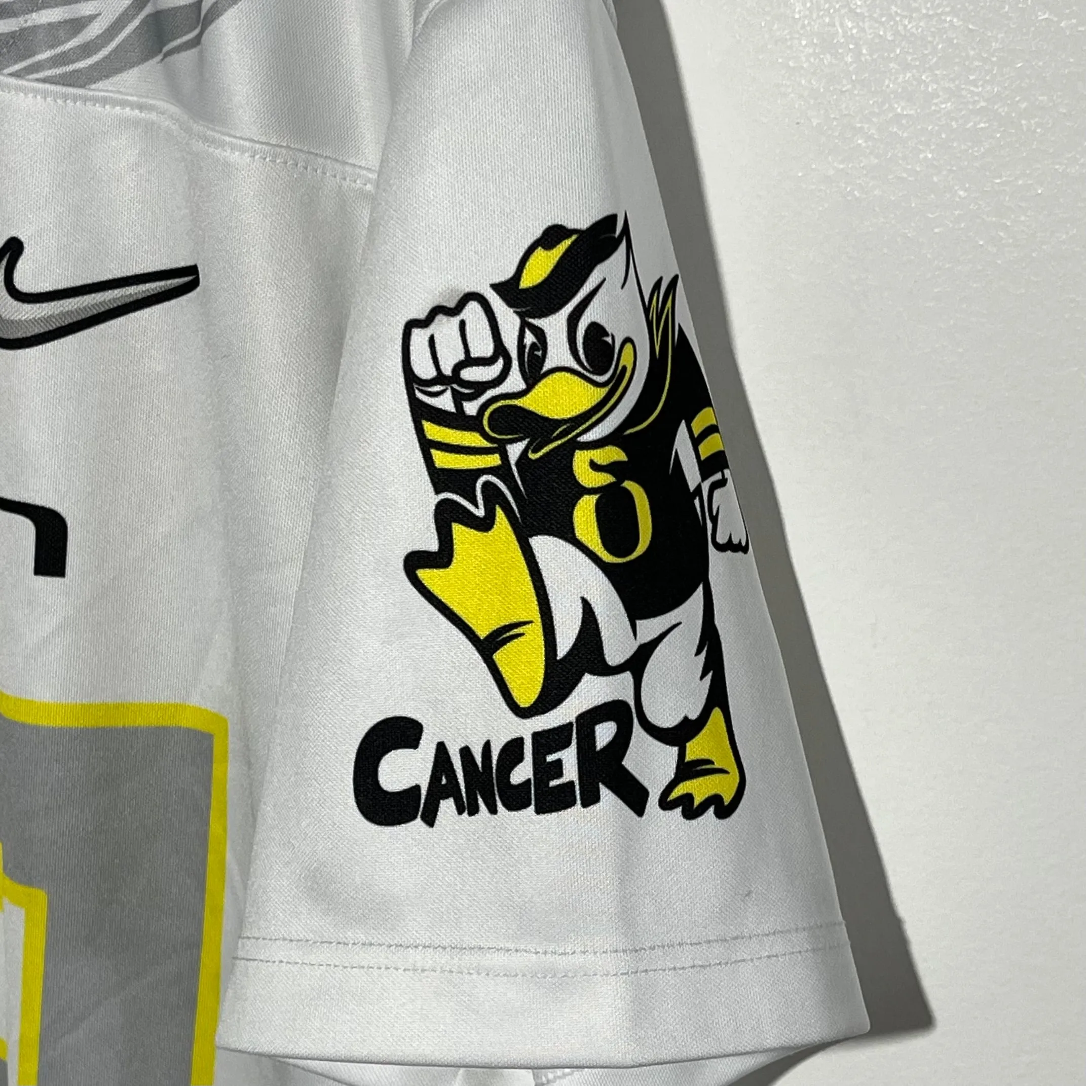 2017 Casey Eugenio Oregon Ducks Stomp Out Cancer Football Jersey Youth M