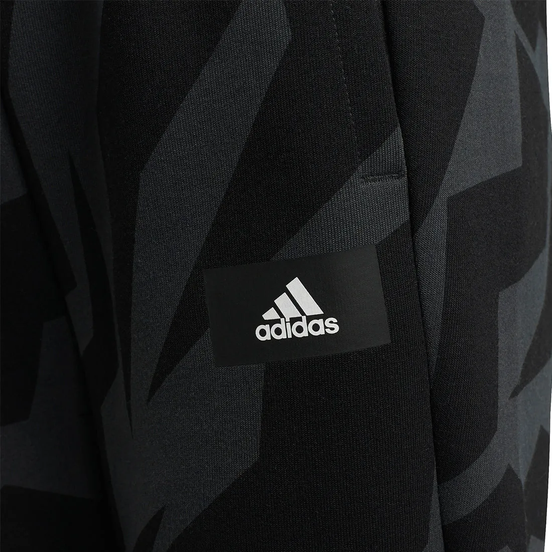 ADIDAS KIDS FUTURE ICONS 3-STRIPES TAPERED-LEG PANTS T-BOTTOM GREY