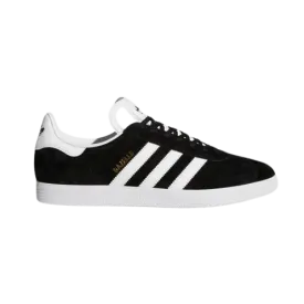 Adidas Men's Gazelle Shoes - Core Black / White / Gold Metallic