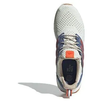 Adidas Men's Ultraboost 1.0 Shoes - Off White / Semi Impact Orange / Crew Blue