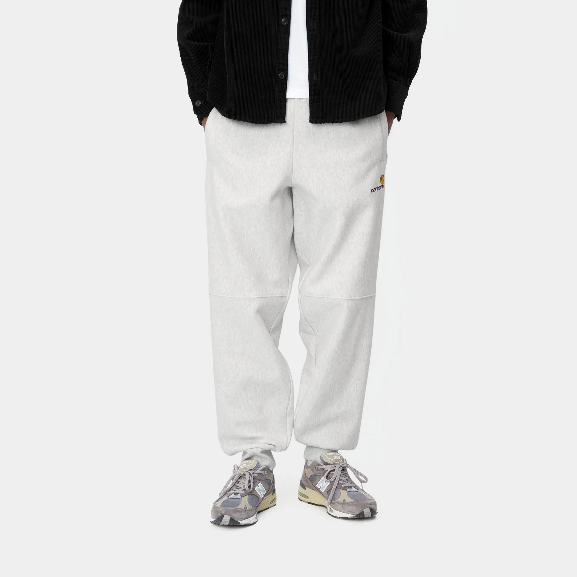 American Script Jogging Pant | Ash Heather