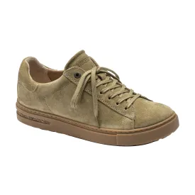 Bend Khaki Suede Leather