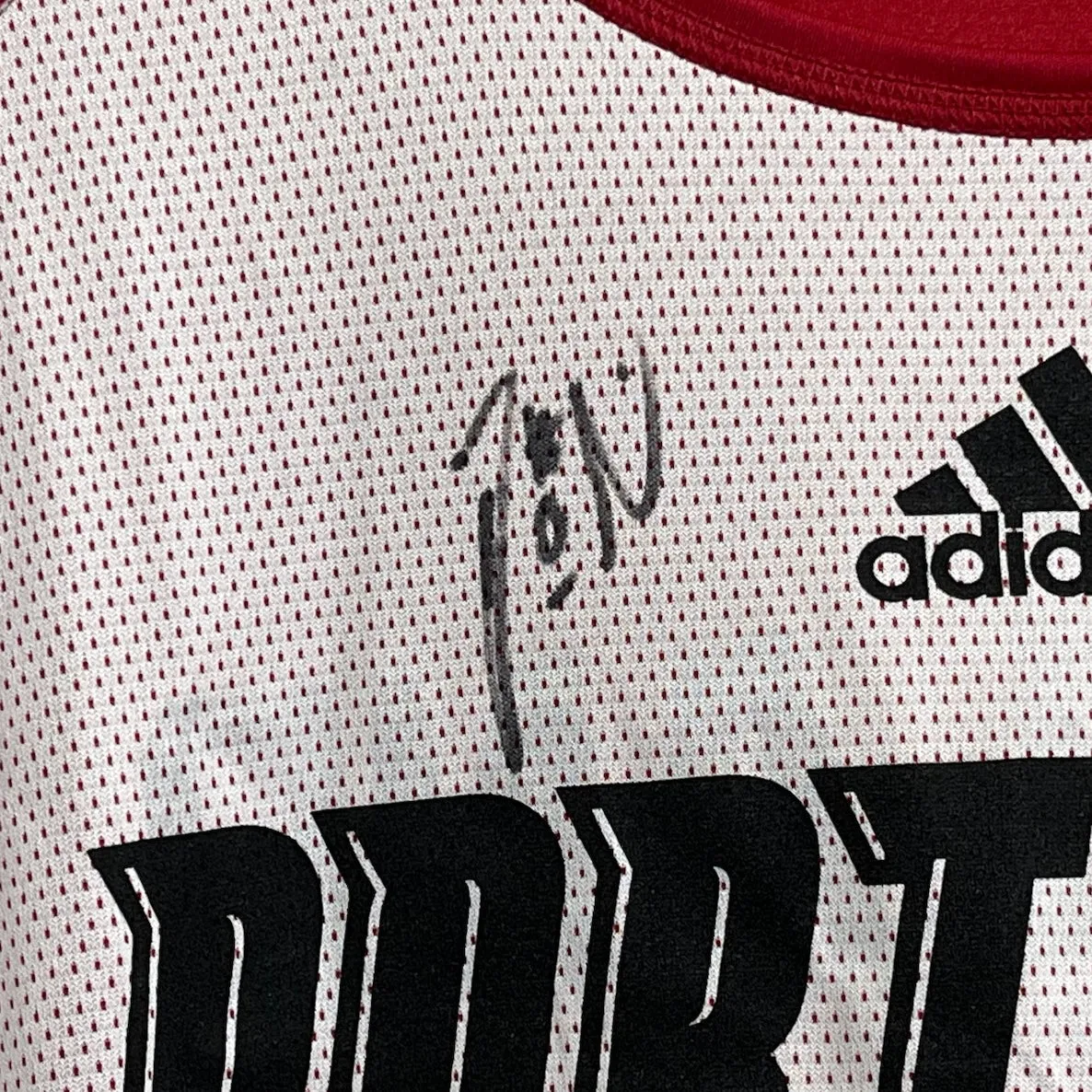 Damian Lillard Portland Trail Blazers Autographed Training Camp Jersey 2XL