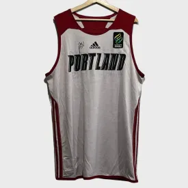 Damian Lillard Portland Trail Blazers Autographed Training Camp Jersey 2XL