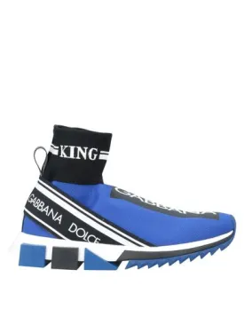 Dolce & Gabbana Man High-tops & sneakers Blue 6 UK