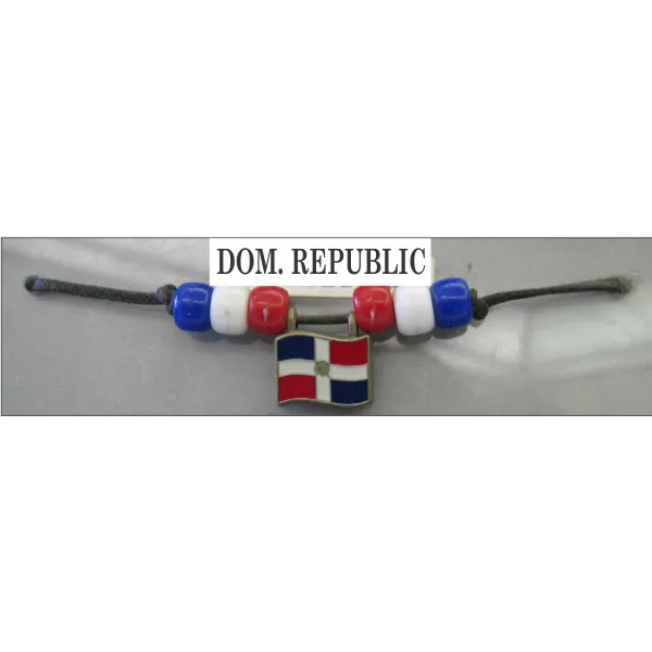 Dominican Republic Fan Choker Necklace