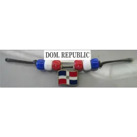 Dominican Republic Fan Choker Necklace