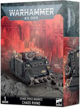 Games Workshop Warhammer 40,000: Chaos Space Marines Chaos Rhino