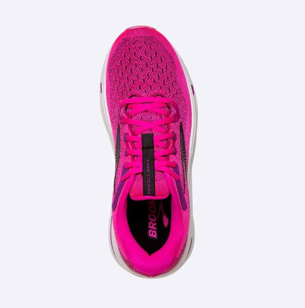 Ghost Max Pink Glo / Purple / Black by Brooks