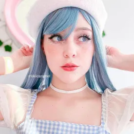 Harajuku blue-gray wig PL51124