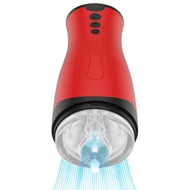 Hidden Desire Fusion X Super Suction Masturbator Red