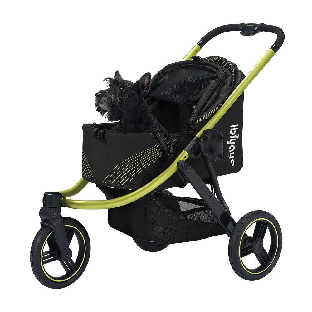 Ibiyaya® Dog Stroller & Pram | The Beast | Jet Black