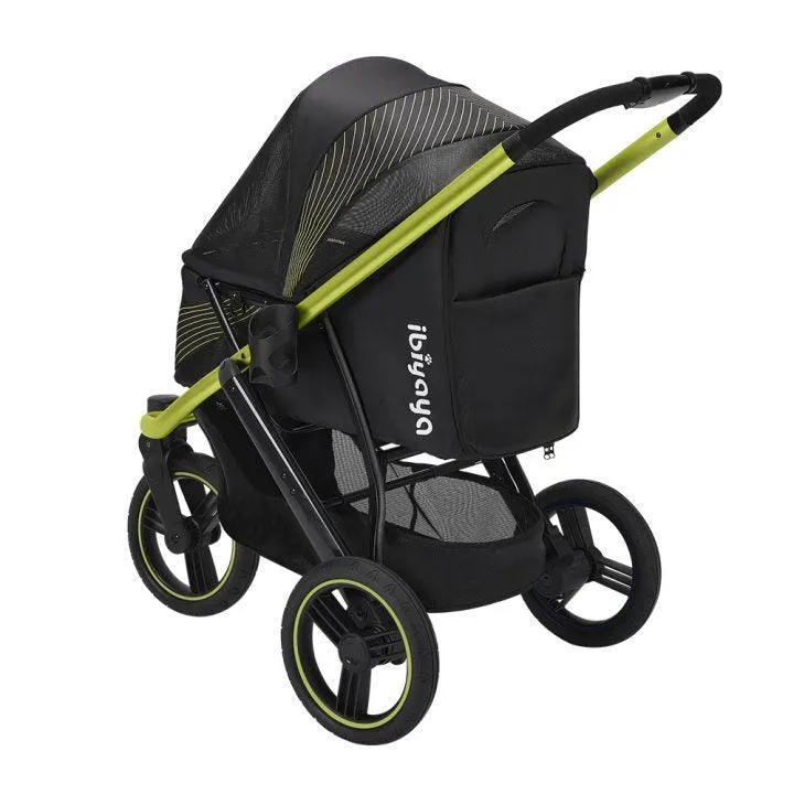 Ibiyaya® Dog Stroller & Pram | The Beast | Jet Black