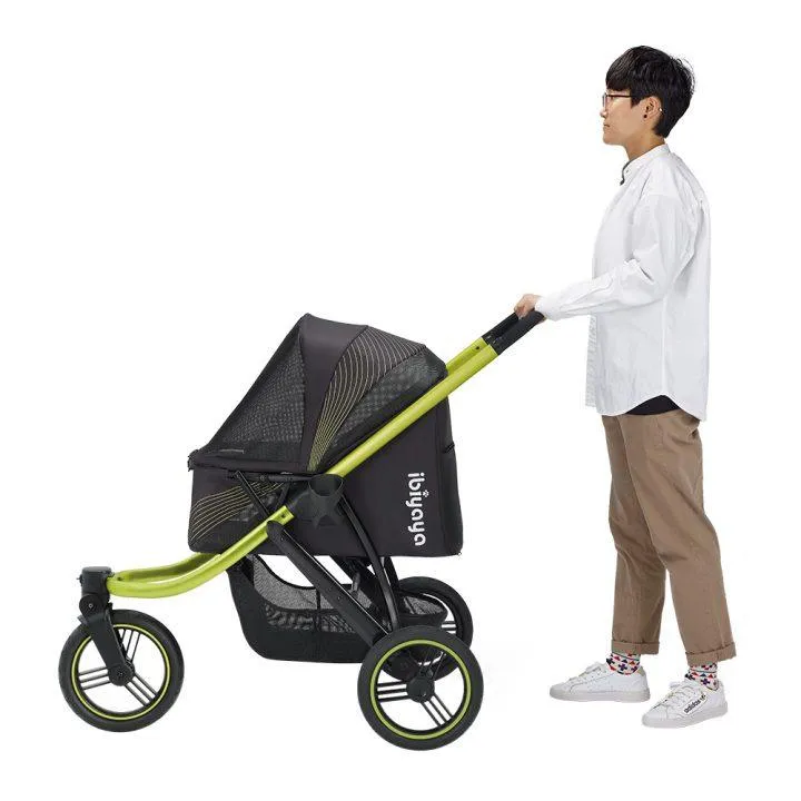 Ibiyaya® Dog Stroller & Pram | The Beast | Jet Black