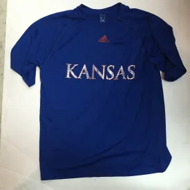 Kansas Jayhawks Adidas Razor Adult Shirt