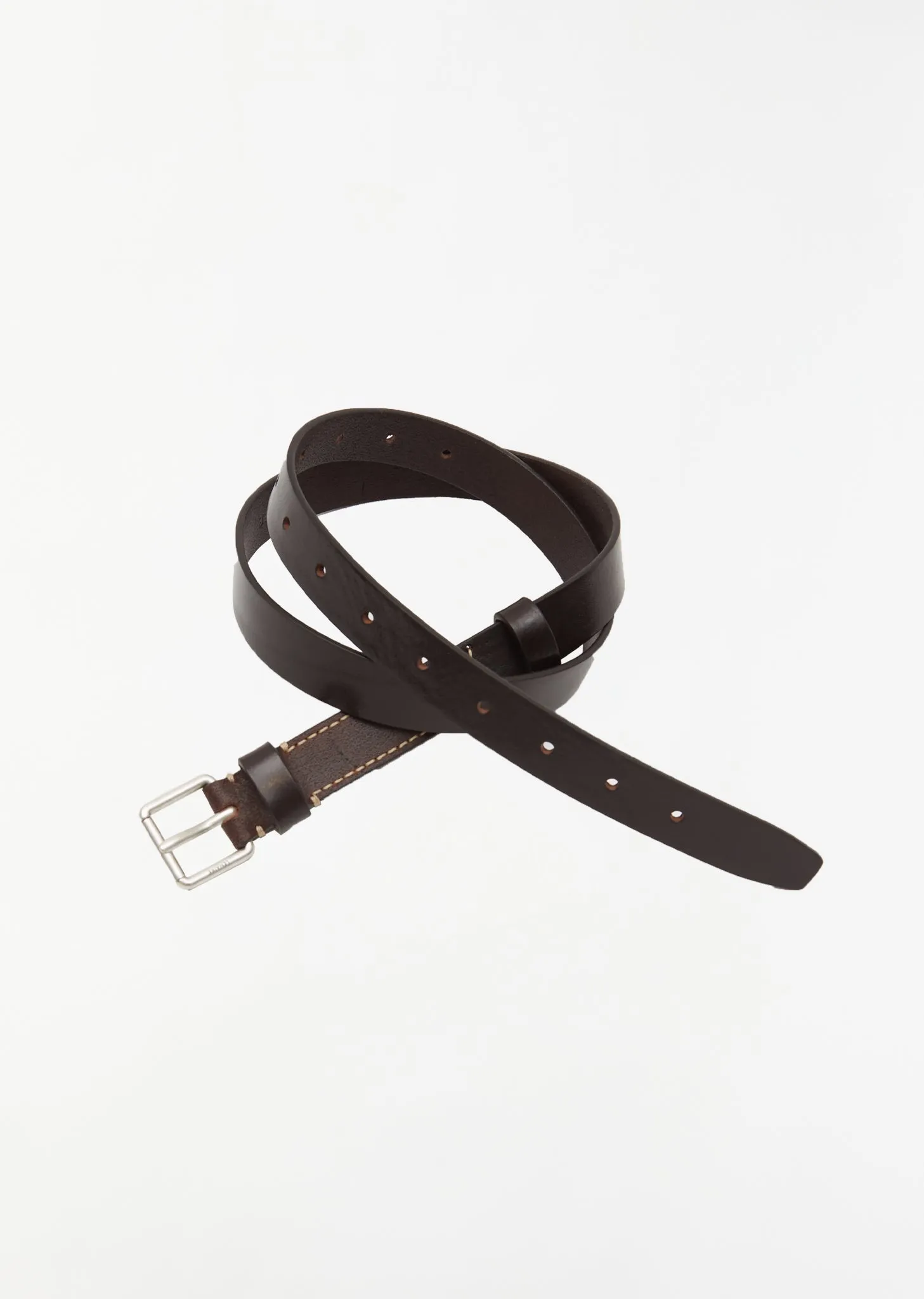 Men's Reversed Belt 25 — Dark Brown