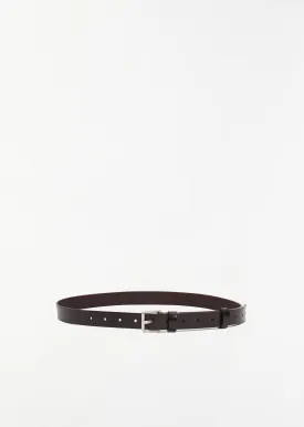 Men's Reversed Belt 25 — Dark Brown