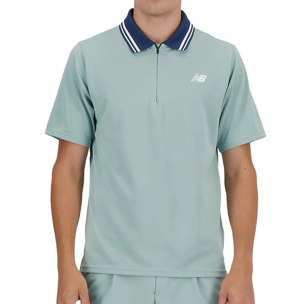 Men's Tournament Tennis Polo Salt Marsh