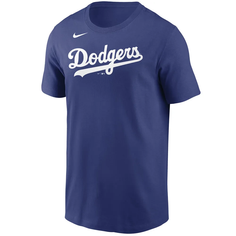 MLB Los Angeles Dodgers Mookie Betts Nike Name & Number Tee