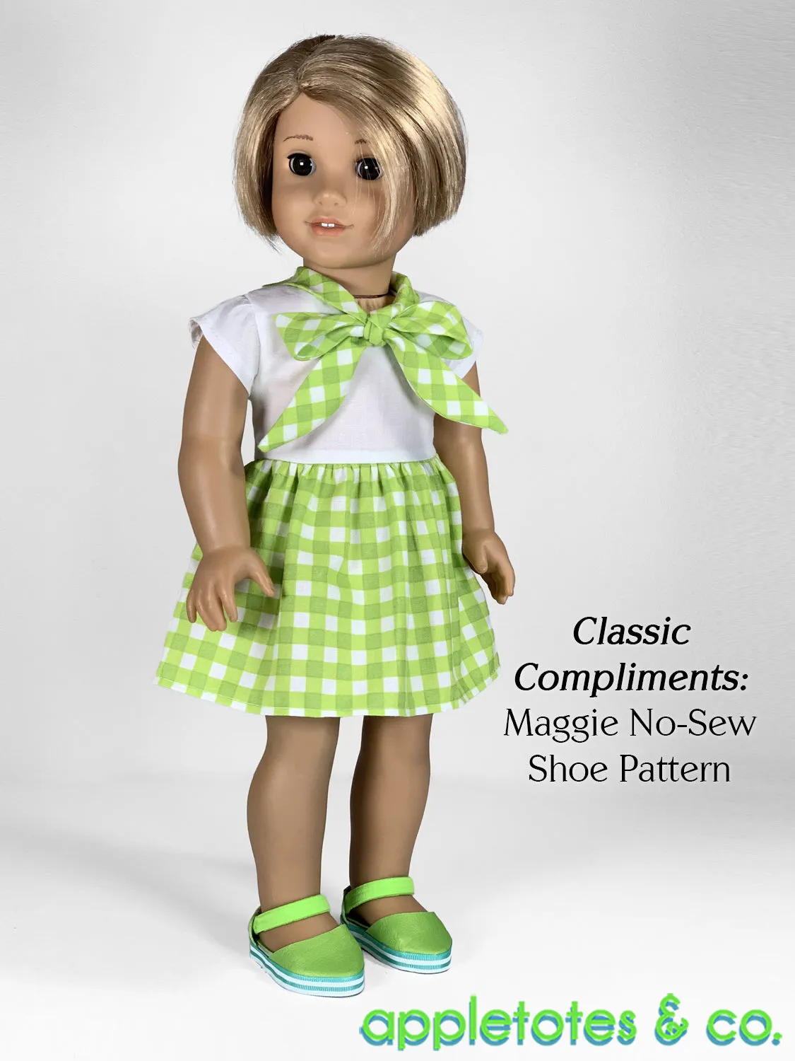 Monterey Dress 18 Inch Doll Sewing Pattern