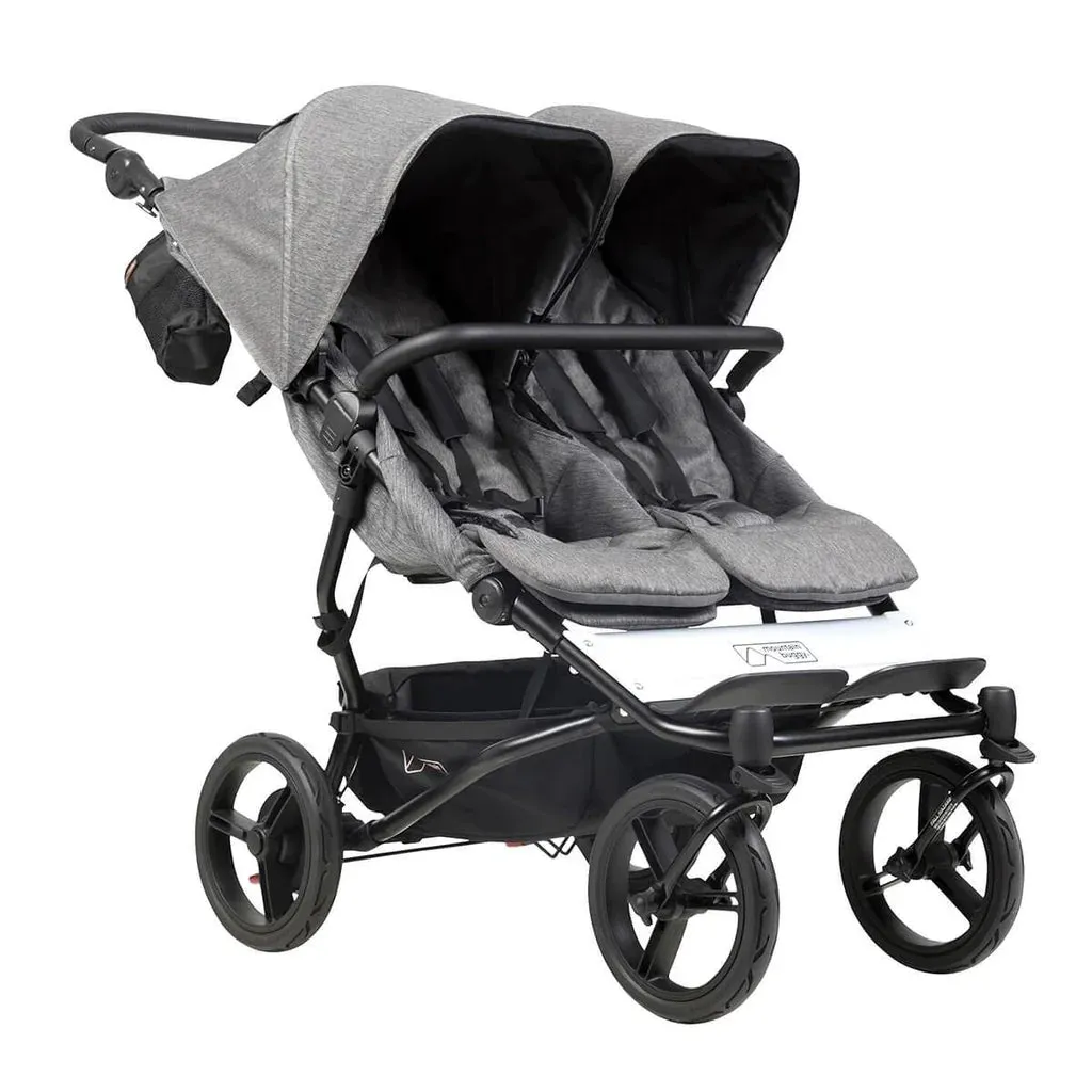 Mountain Buggy duet™ luxury collection for twins With FREE carrycot (Black Friday Offer)