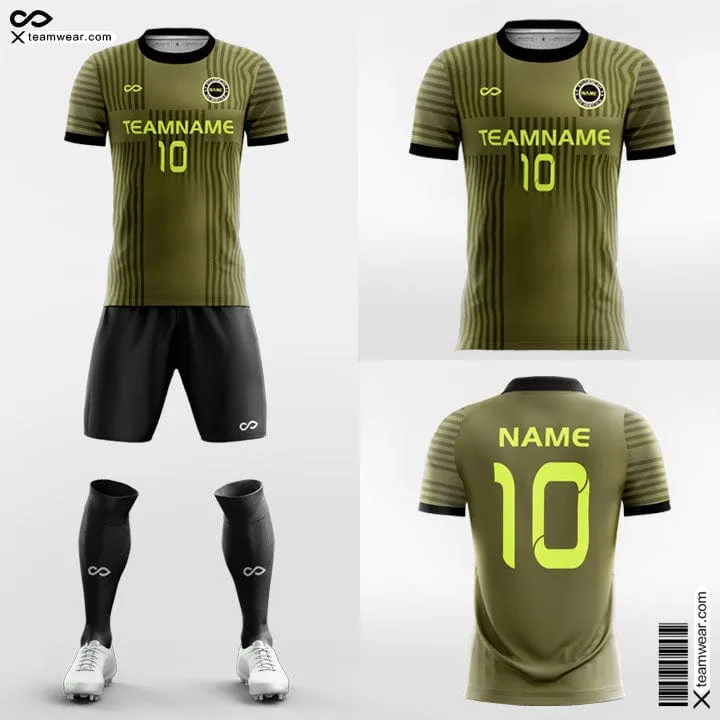 Multiple Stripes - Custom Soccer Jerseys Kit for University