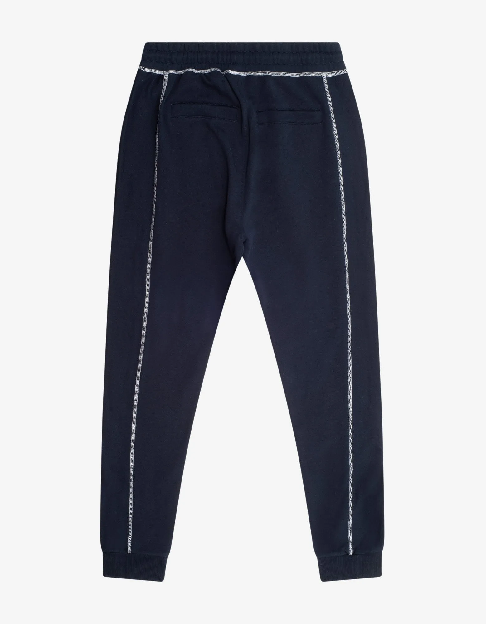 Navy Blue Tiger Crest Sweat Pants