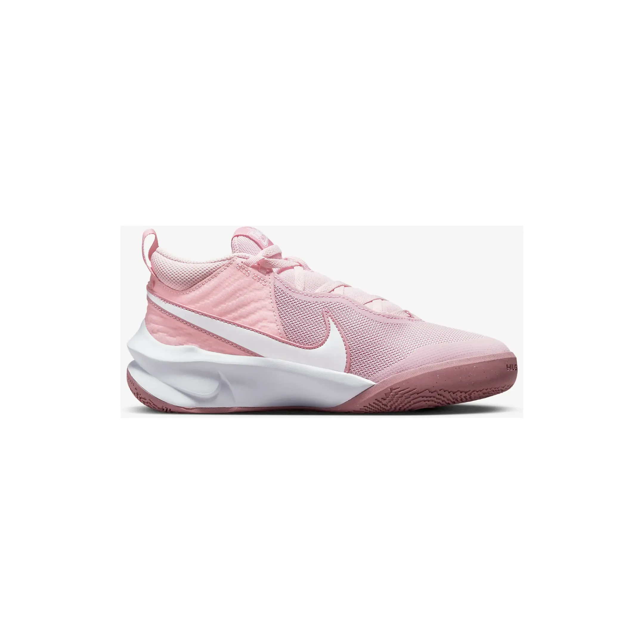 Nike Kid's Team Hustle D 10 Shoes - Pink Foam / Medium Soft Pink / Elemental Pink / White