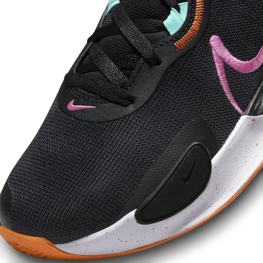 Nike Men's Renew Elevate 3 Shoes - Black /Anthracite / Brilliant Orange / Pink Spell