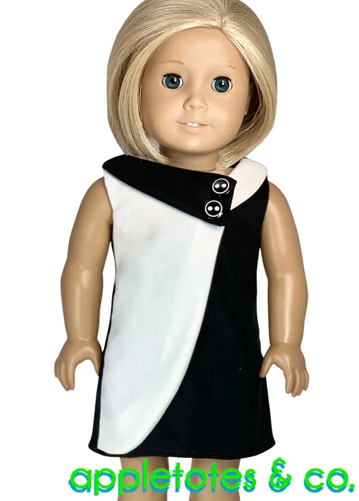 Penelope Dress Sewing Pattern for 18 Inch Dolls