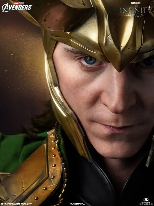 Queen Studios Marvel's Avengers Loki (2.0) Life-Size Bust