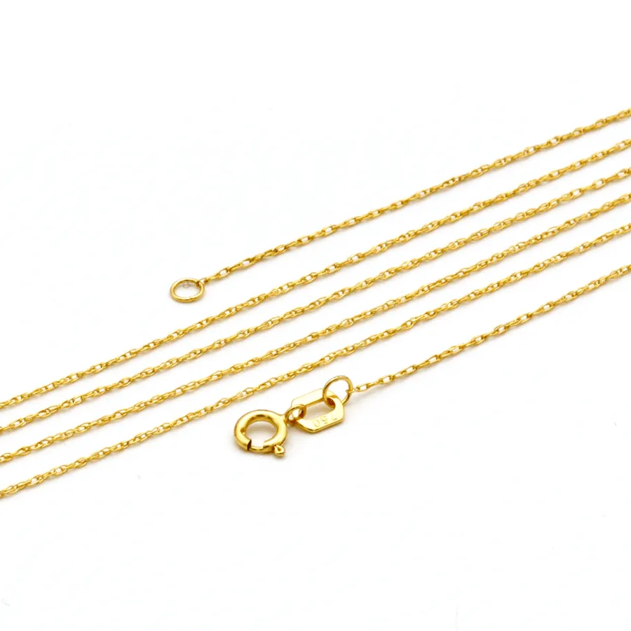 Real Gold 2 Color Mom Heart Necklace GL2497 CWP 1700