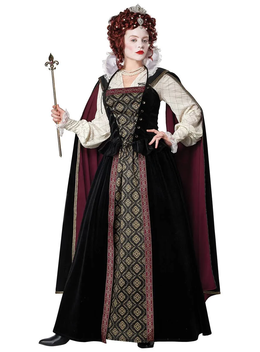 Renaissance Womens Deluxe Queen Elizabeth Costume