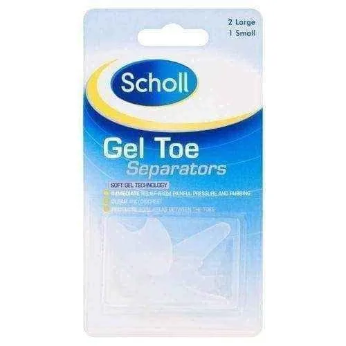 SCHOLL GelActiv wedges interdigital 3 pcs.