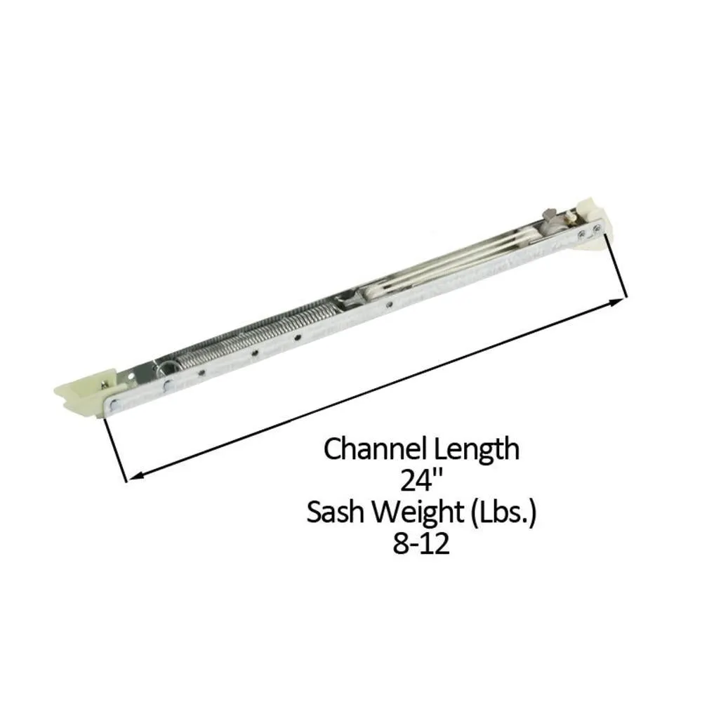 Single Hung Sliding Window 24" Sash Balance 8-12 Lbs