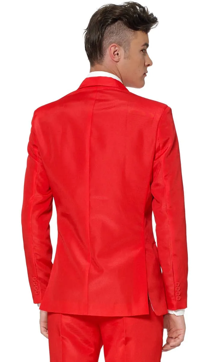 Suitmeister Bright Red Mens Novelty Suit