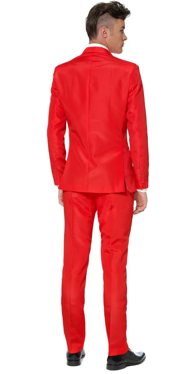 Suitmeister Bright Red Mens Novelty Suit