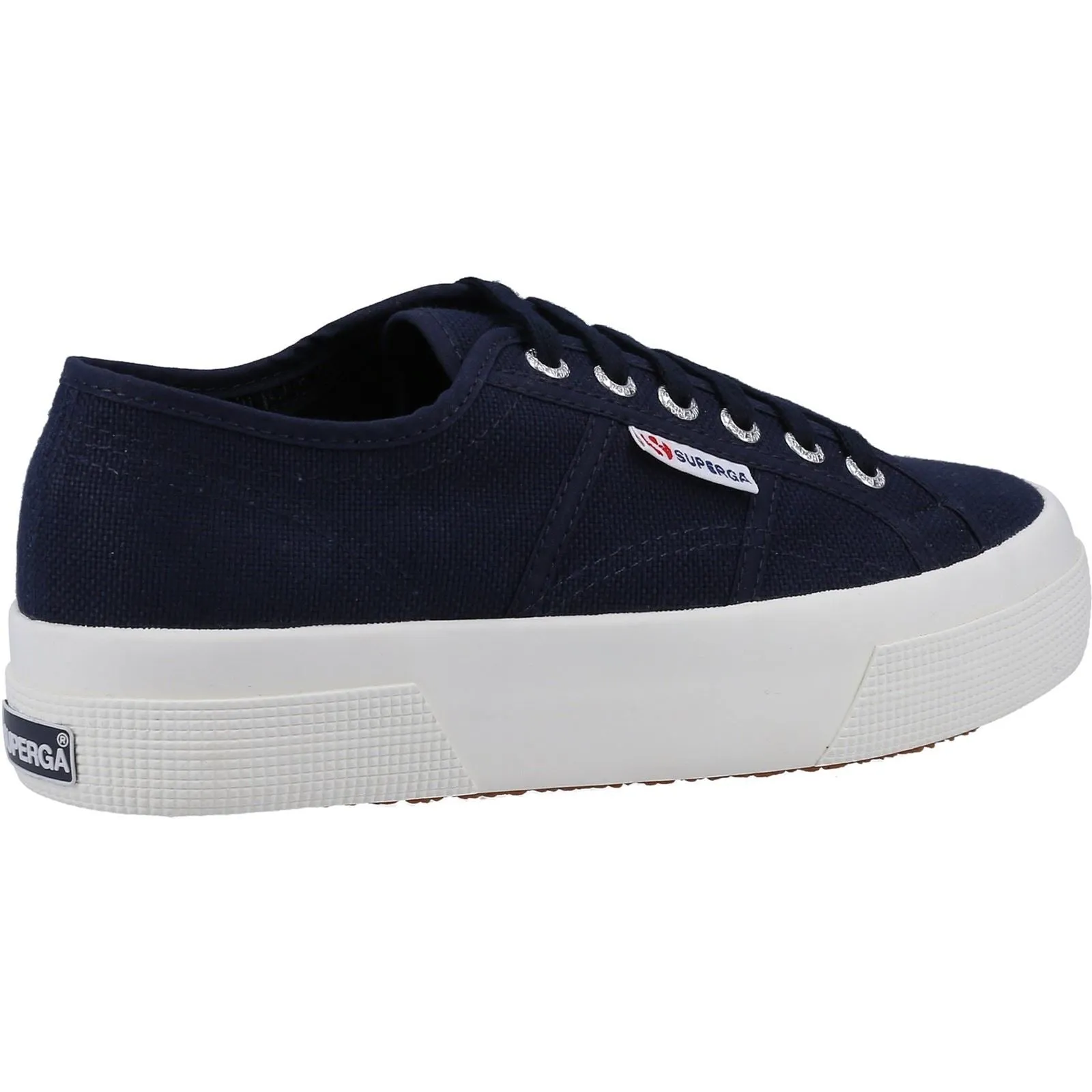 Superga 2740 Platform Cotton Women's Navy Trainers