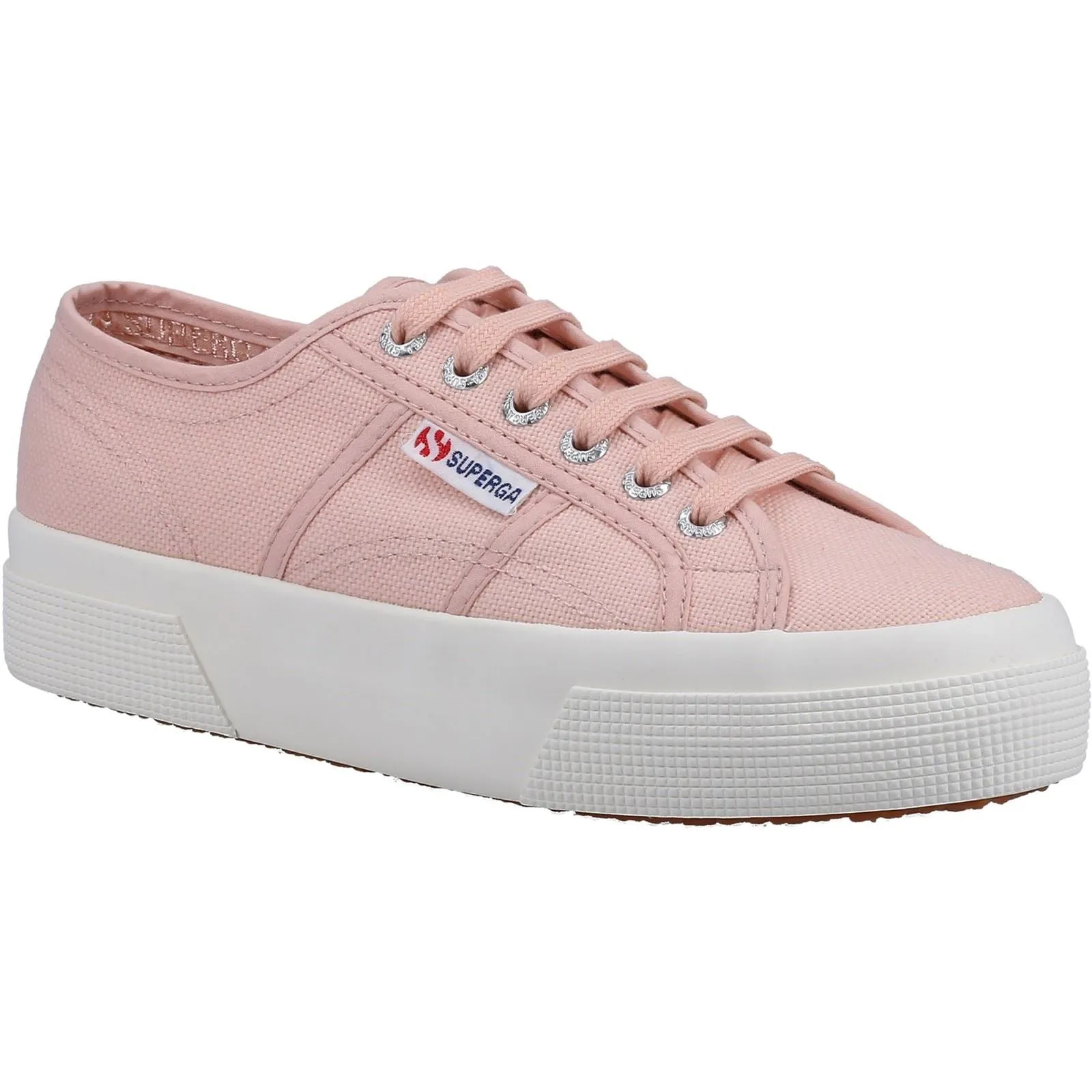 Superga 2740 Platform Cotton Women's Pink Blush Trainers