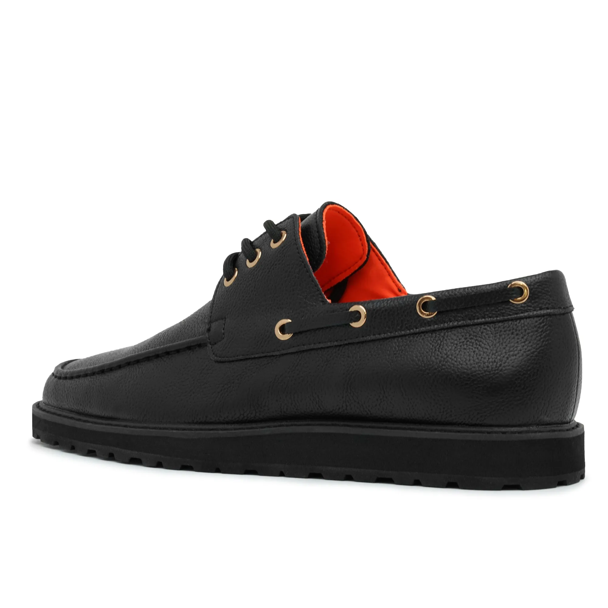 The Captain L TAYNO Leather Boat Shoe Sneaker