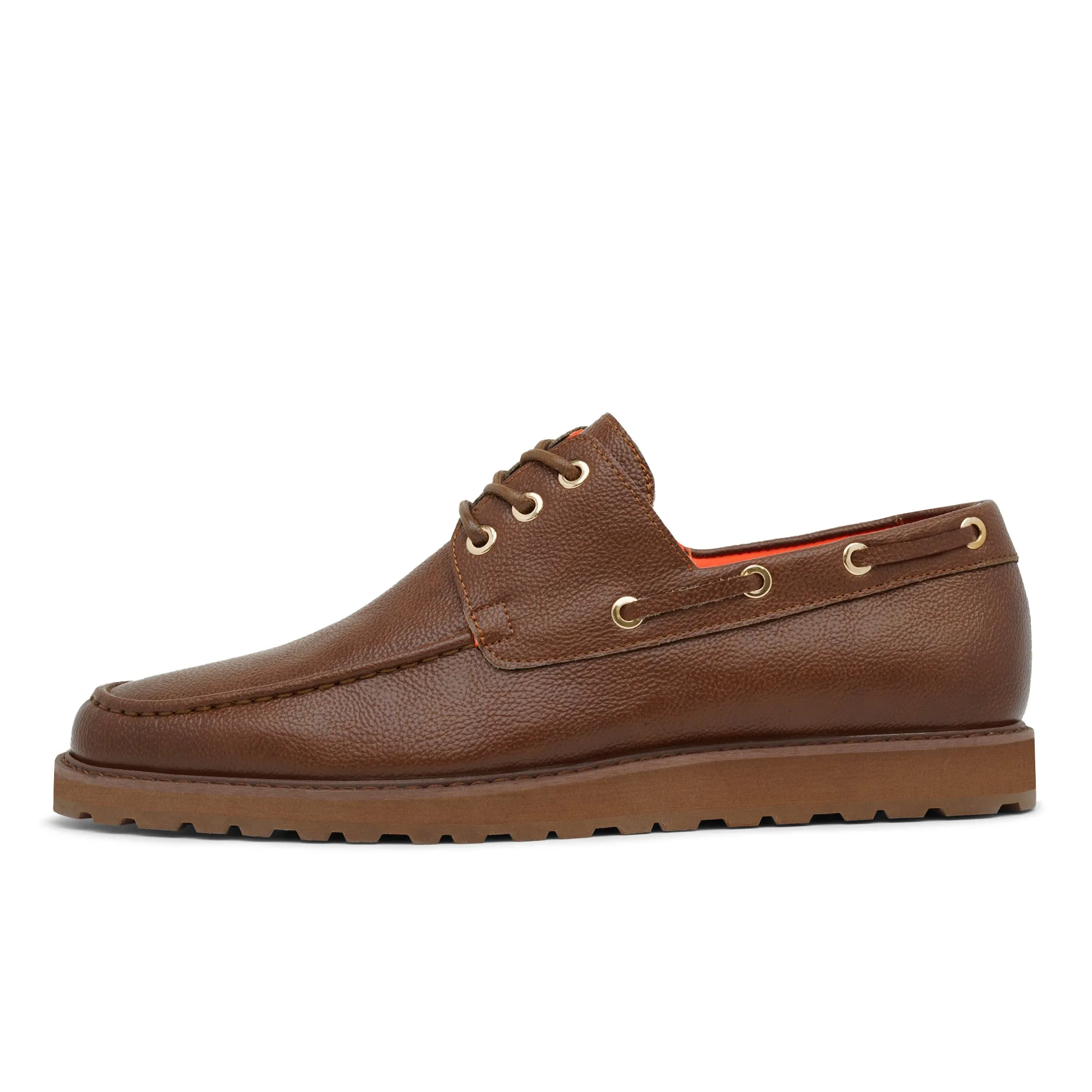 The Captain L TAYNO Leather Boat Shoe Sneaker