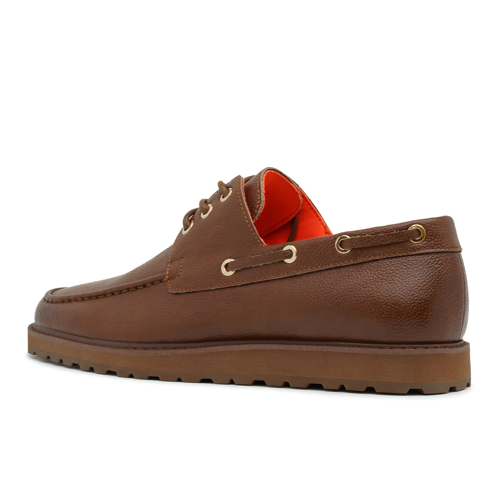 The Captain L TAYNO Leather Boat Shoe Sneaker