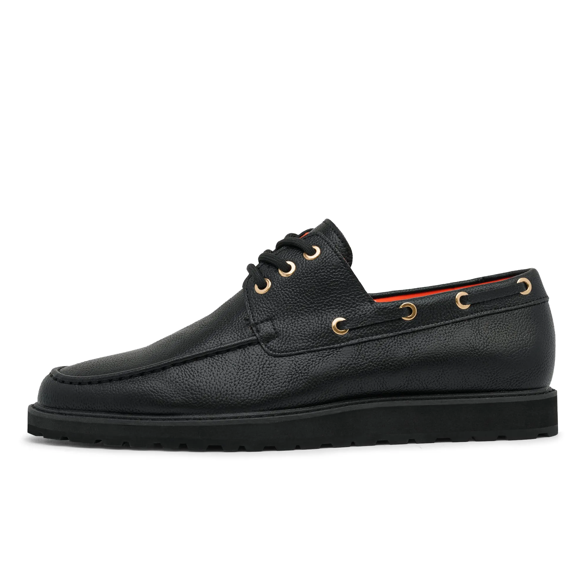 The Captain L TAYNO Leather Boat Shoe Sneaker