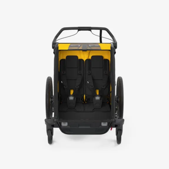 Thule Chariot Sport 2 Double | Black /Spectra Yellow