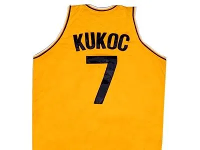 Tony Kukoc Jugoplastica Basketball Throwback Jersey