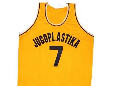 Tony Kukoc Jugoplastica Basketball Throwback Jersey