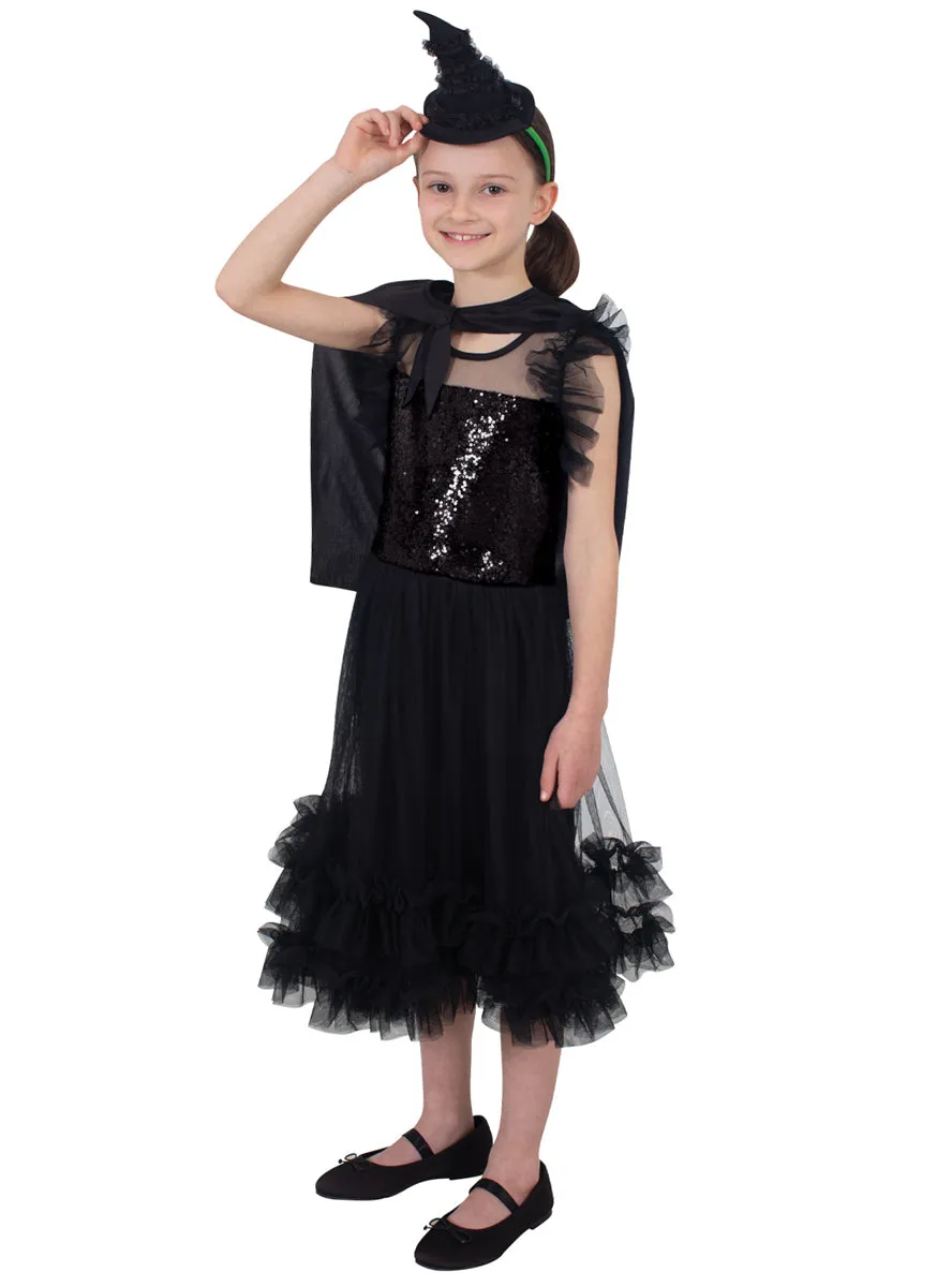 Wicked Deluxe Girls Elphaba Witch Costume