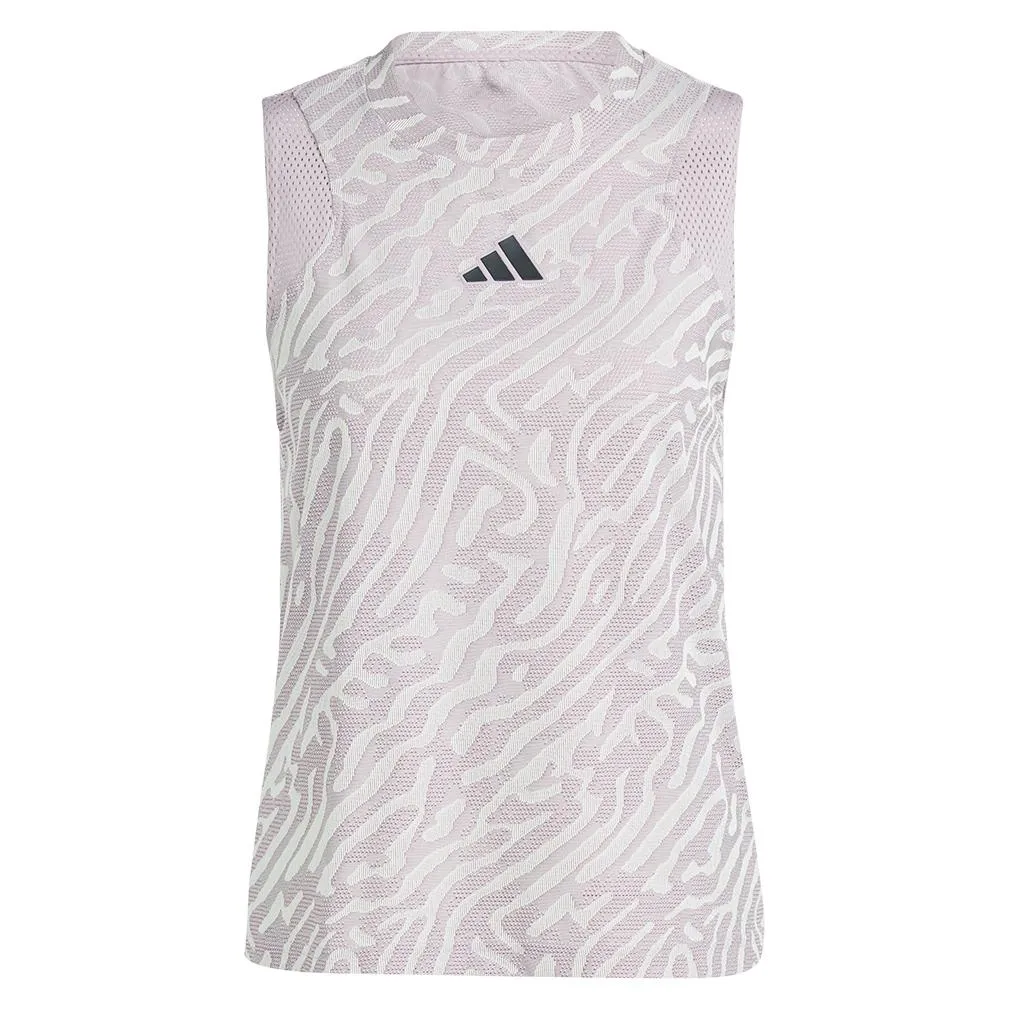 Women's Airchill Match Pro Tennis Tank Preloved Fid and Crystal Jade