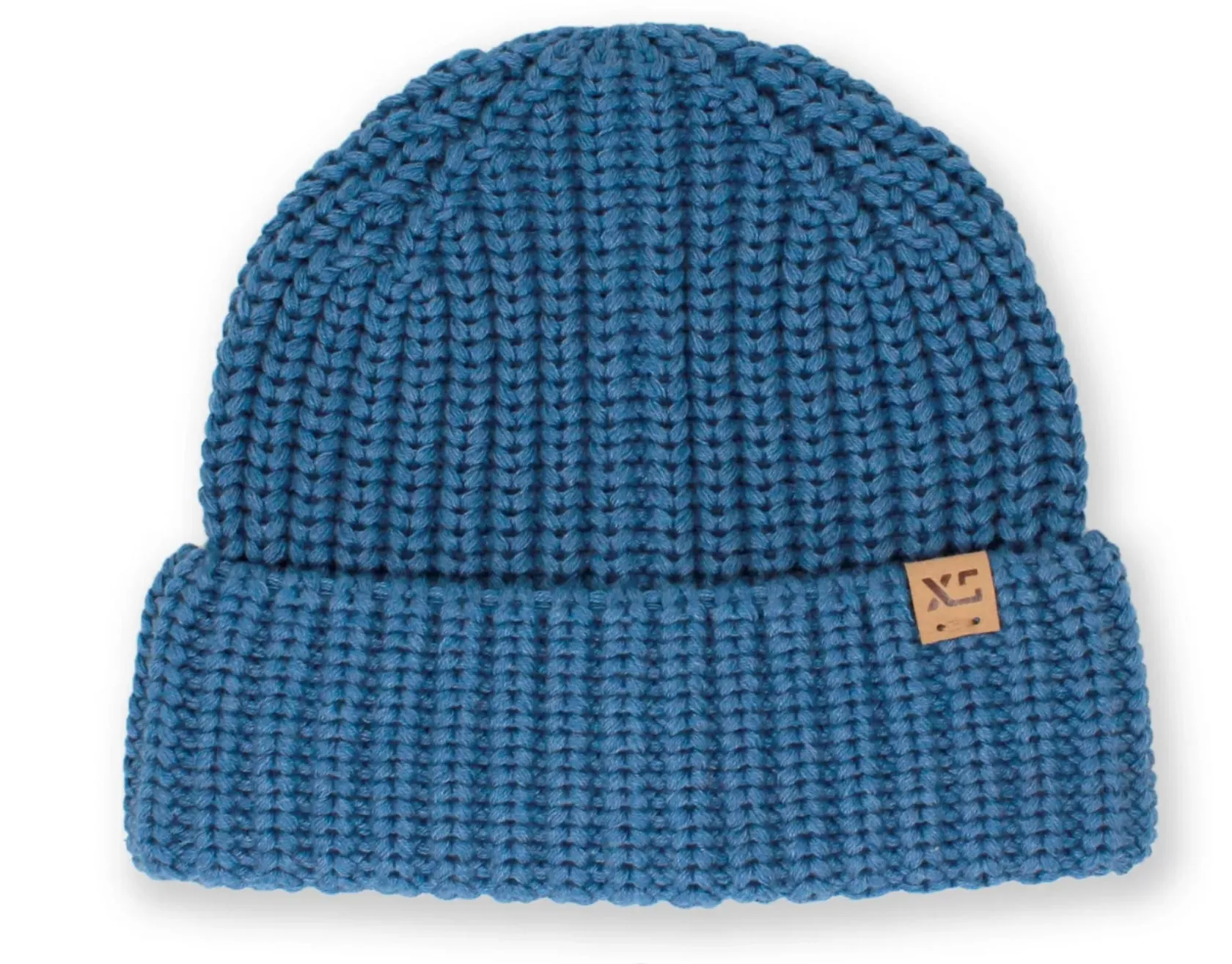 XS United Baby Chunky Beanie in Blue: Newborn to 3M